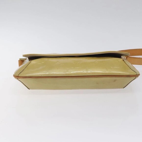 LOUIS VUITTON Monogram Vernis Thompson Street Bag Beige M91301 LV Authentic - Picture 9 of 13